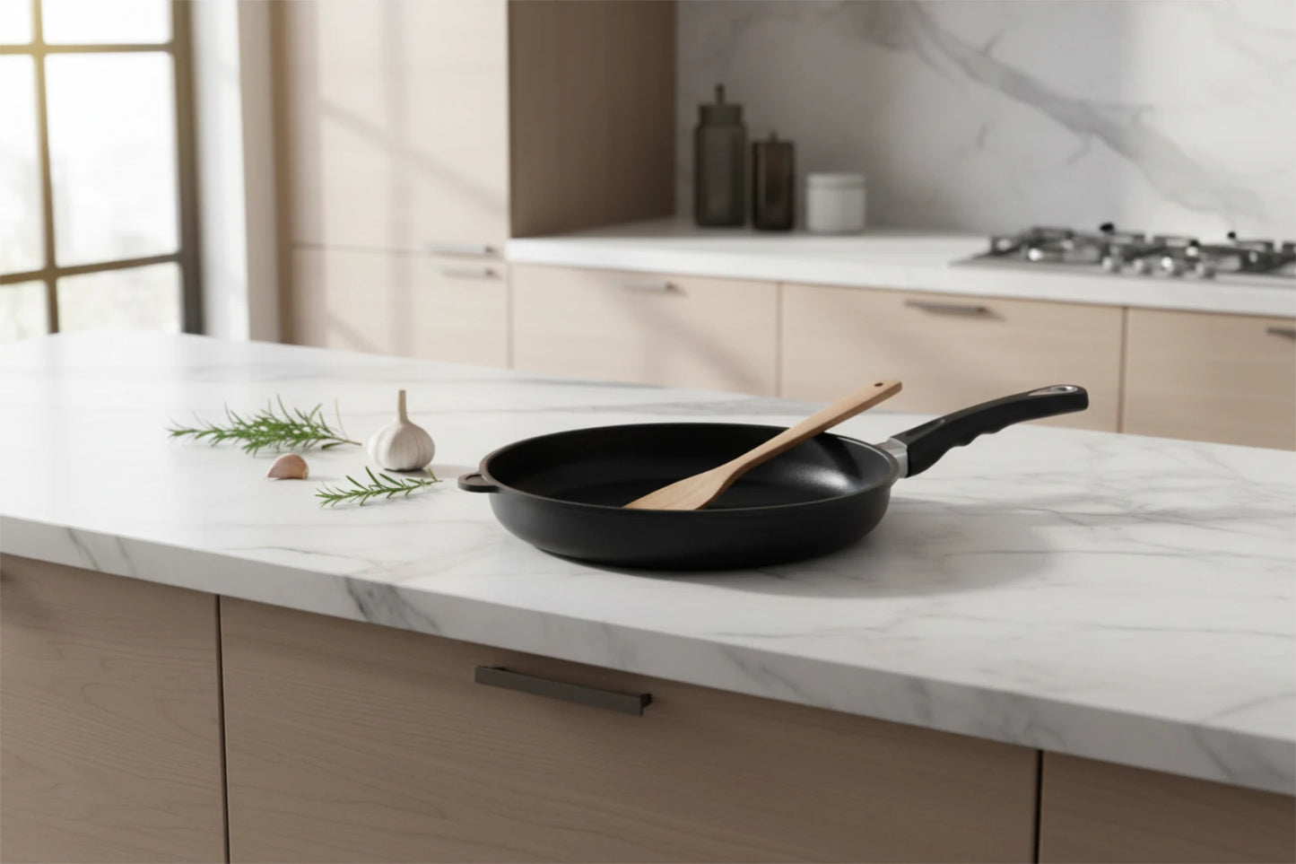 AMT Stekepanne Ø32 cm, Høyde 5 cm