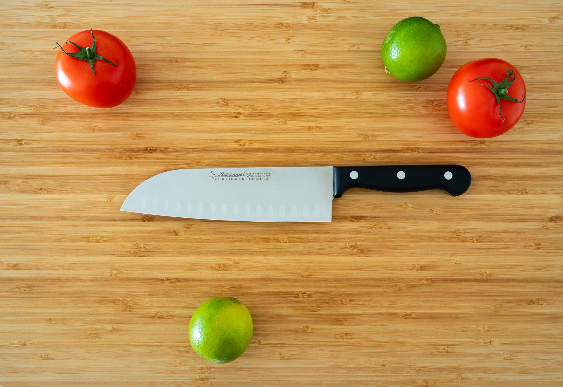 Santoku Kuleslipt Serie 4000 18 cm-Burgvogel-Kvasse Kniver