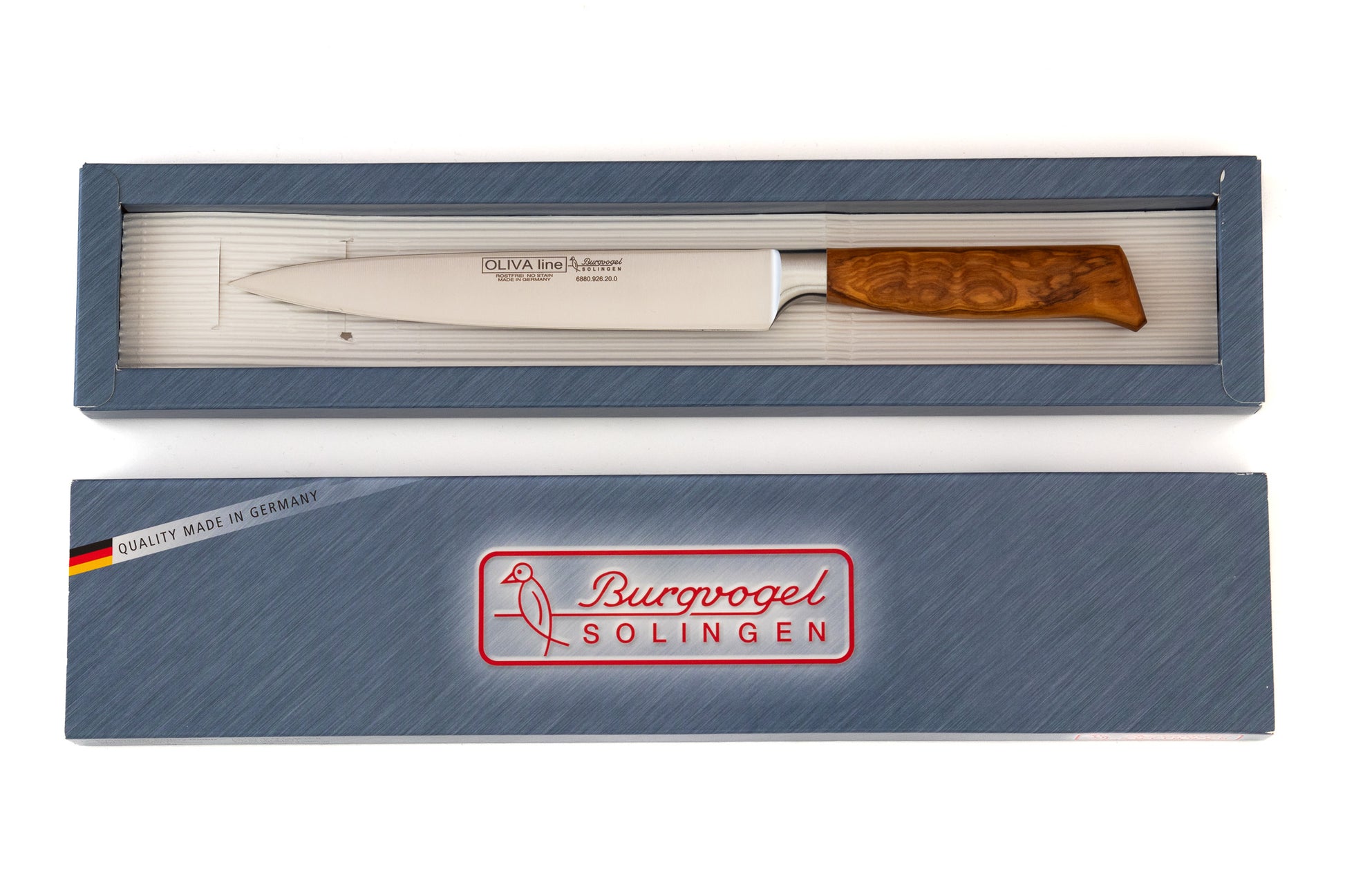 Trancher Kniv Oliva Line 20 cm-Burgvogel-Kvasse Kniver