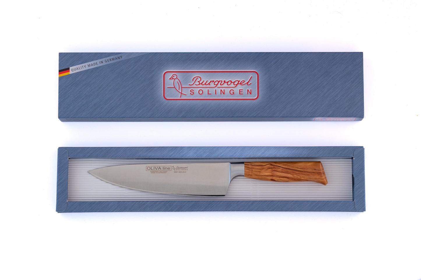 Kokkekniv Oliva Line 20 cm-Burgvogel-Kvasse Kniver