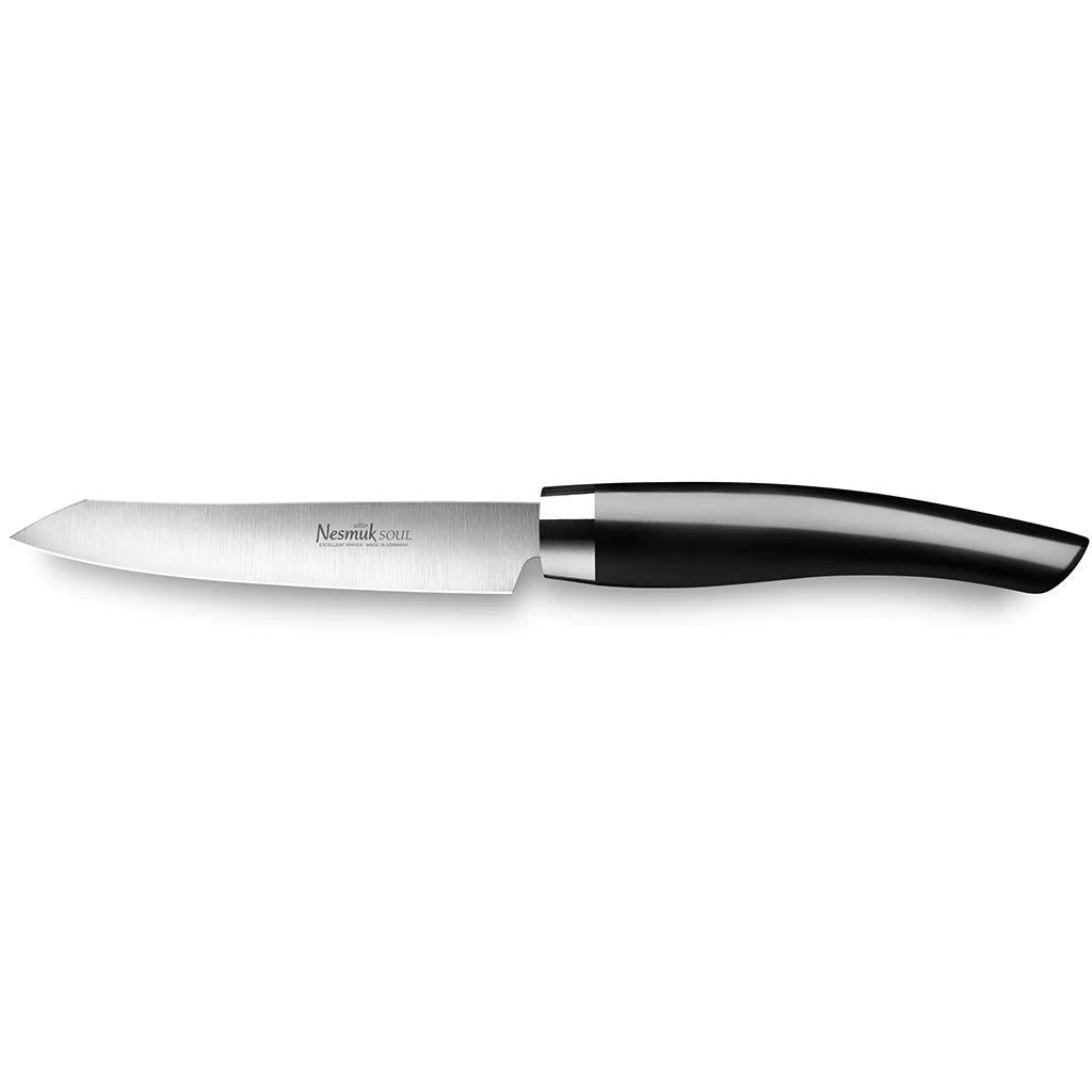 Grønnsakskniv Soul 90 mm-Nesmuk-Juma Sort-Kvasse Kniver