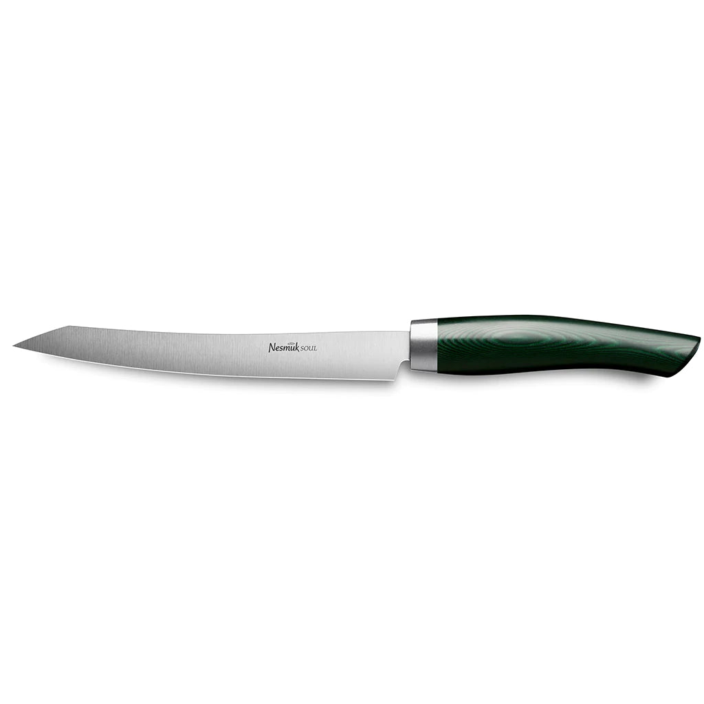 Slicer Soul 160 mm-Nesmuk-Micarta Grønn-Kvasse Kniver