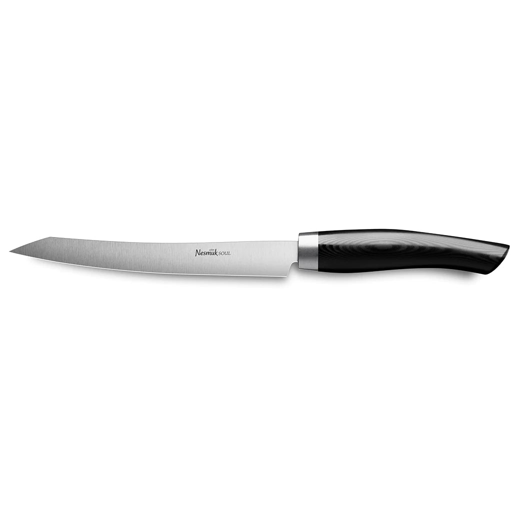 Slicer Soul 160 mm-Nesmuk-Micarta Sort-Kvasse Kniver