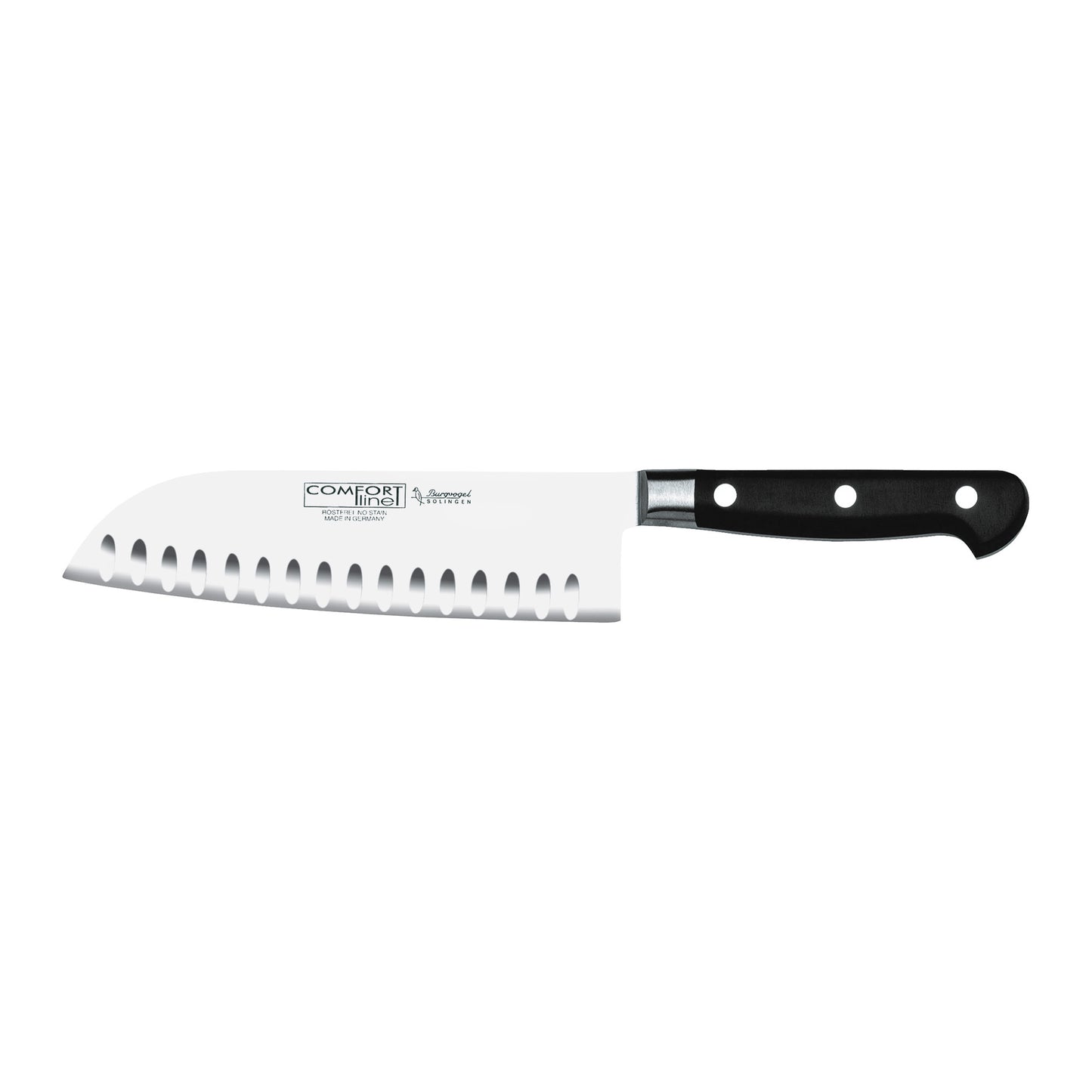 Santoku Kuleslipt Comfort Line 18 cm-Burgvogel-Kvasse Kniver