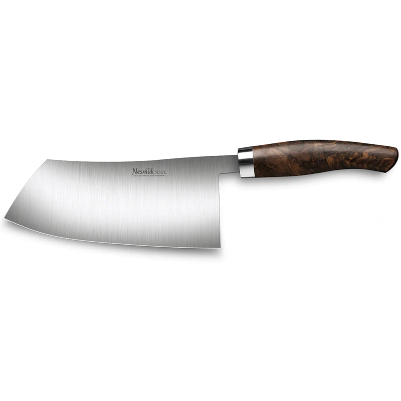 Kinesisk kokkekniv Soul 180 mm-Nesmuk-Valnøtt-Kvasse Kniver