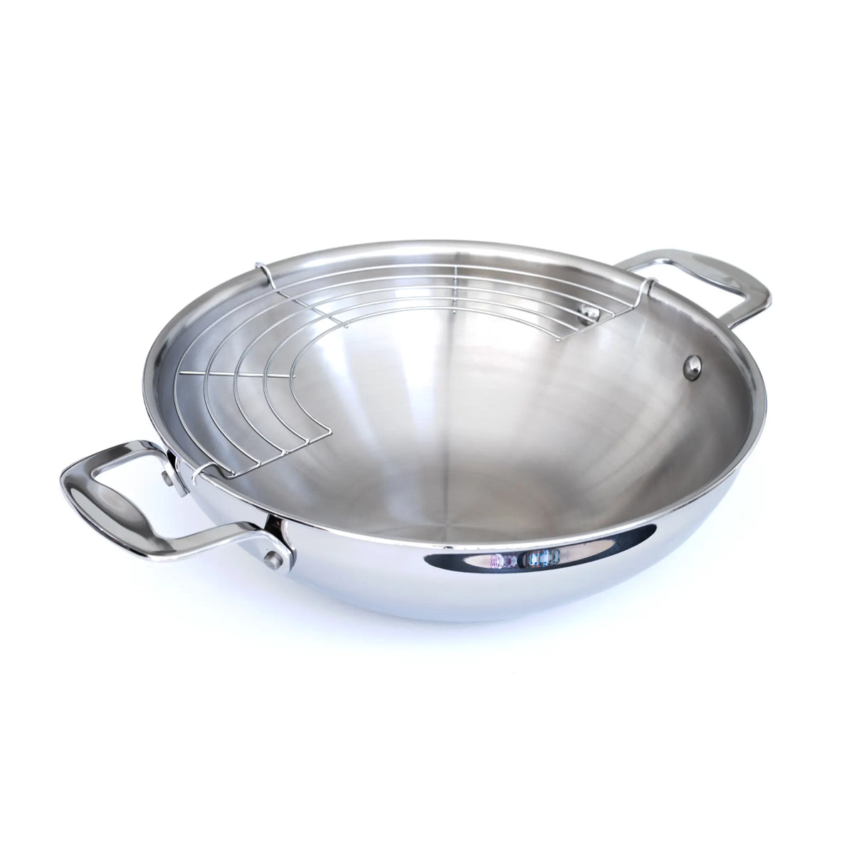 Supreme Prof Wok med Håndtak og Rist 28 4,2L