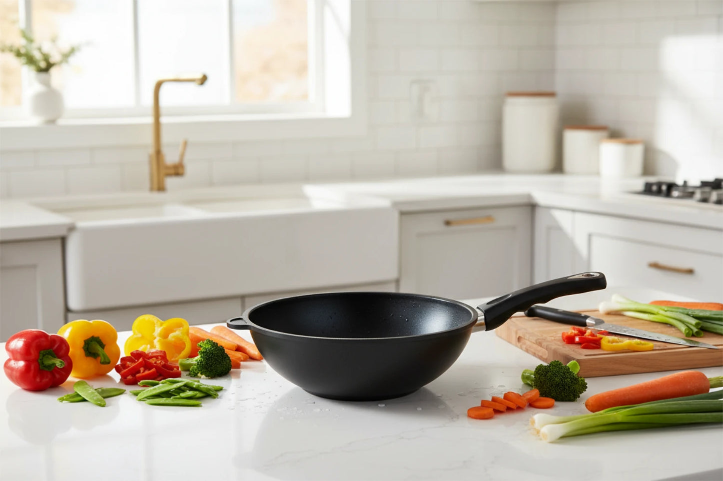 AMT Wok Ø28 cm, Høyde 11 cm