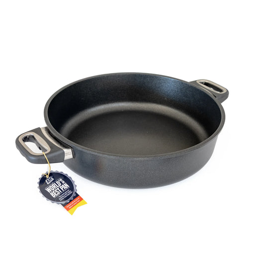 AMT Braseringspanne M/ører Ø32 cm, Høyde 8 cm 5,5 L