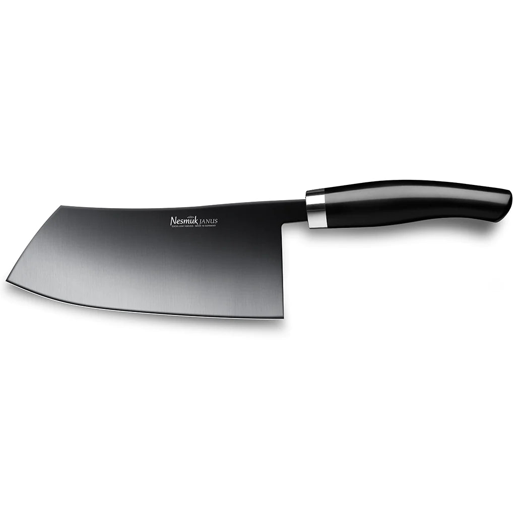 Kinesisk kokkekniv Janus 180 mm-Nesmuk-Juma Sort-Kvasse Kniver