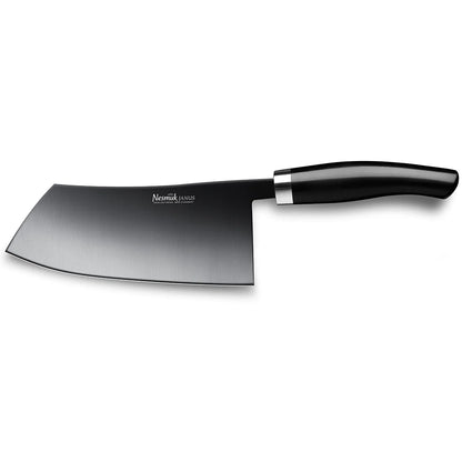 Kinesisk kokkekniv Janus 180 mm-Nesmuk-Juma Sort-Kvasse Kniver