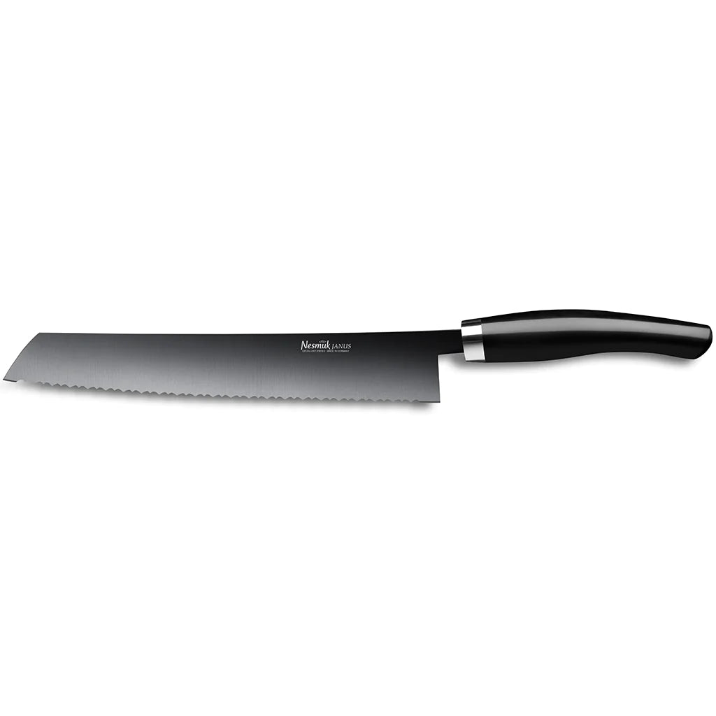 Brødkniv Janus 270 mm-Nesmuk-Juma Sort-Kvasse Kniver