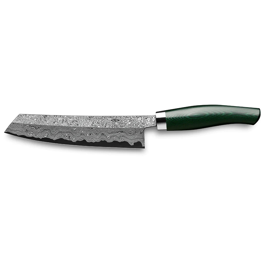 Kokkekniv C150 180mm-Nesmuk-Micarta Grønn-Kvasse Kniver