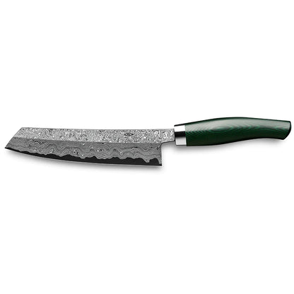 Kokkekniv C150 180mm-Nesmuk-Micarta Grønn-Kvasse Kniver