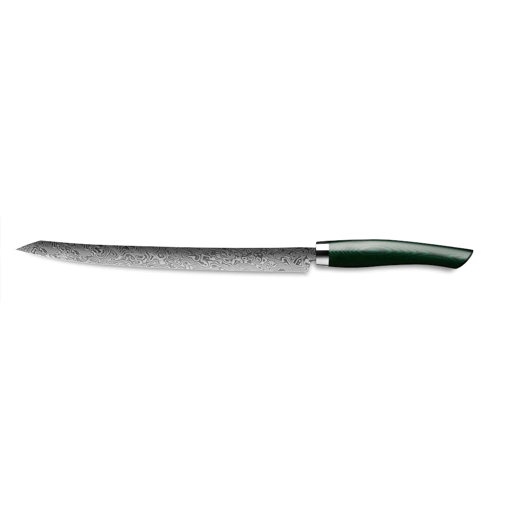 Slicer C90 260 mm-Nesmuk-Micarta Grønn-Kvasse Kniver
