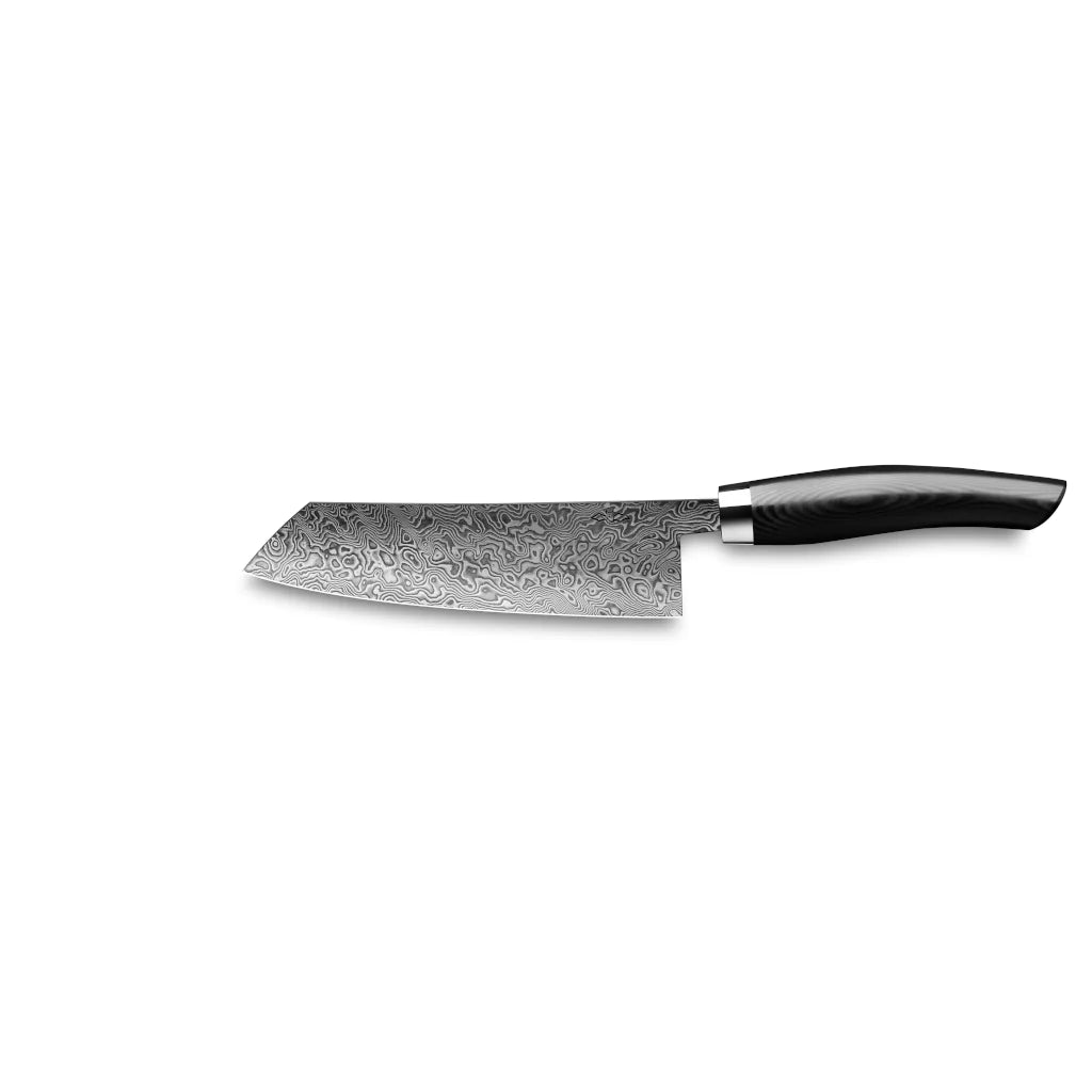 Kokkekniv C90 140 mm-Nesmuk-Micarta Sort-Kvasse Kniver