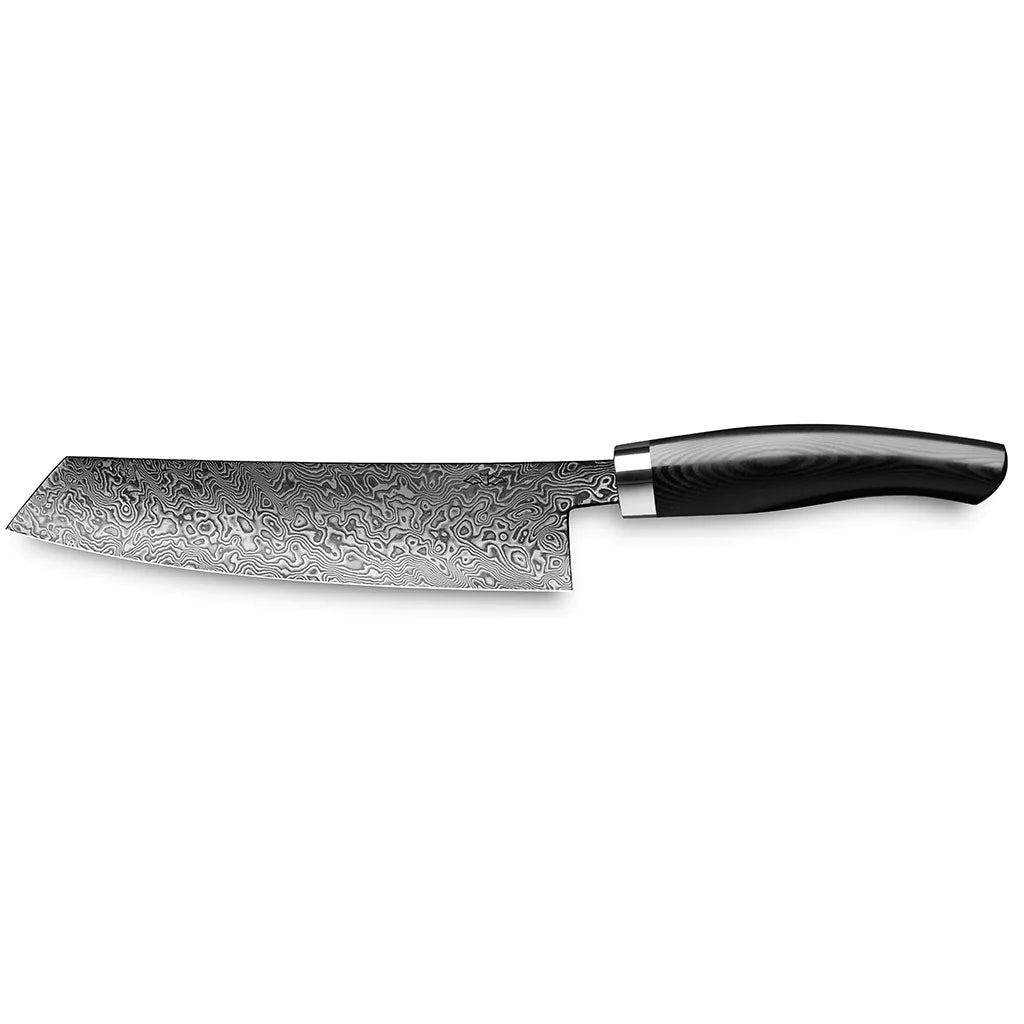Kokkekniv C90 180 mm-Nesmuk-Micarta Sort-Kvasse Kniver