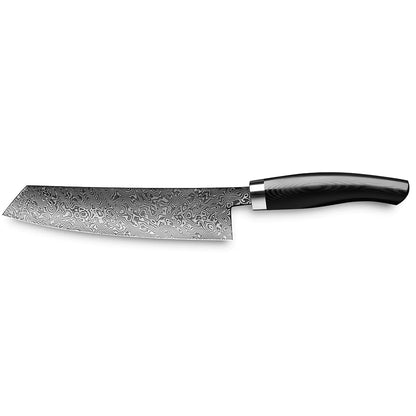 Kokkekniv C90 180 mm-Nesmuk-Micarta Sort-Kvasse Kniver
