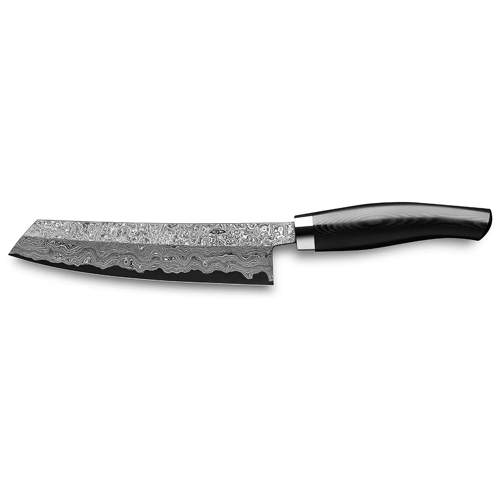 Kokkekniv C150 180mm-Nesmuk-Micarta Sort-Kvasse Kniver