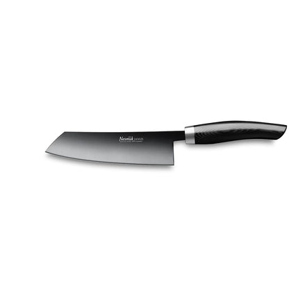 Kokkekniv Janus 140 mm-Nesmuk-Micarta Sort-Kvasse Kniver