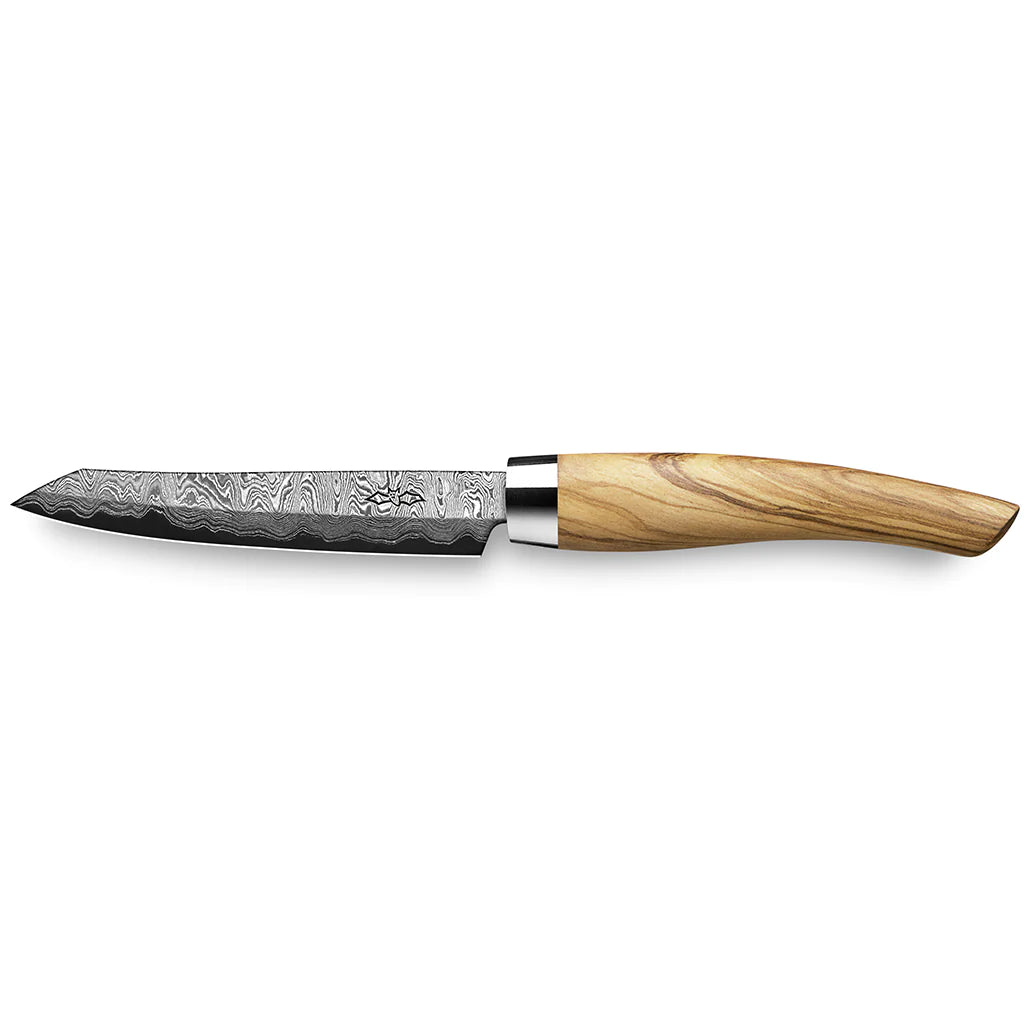 Grønnsakskniv C150 90 mm-Nesmuk-Oliventre-Kvasse Kniver