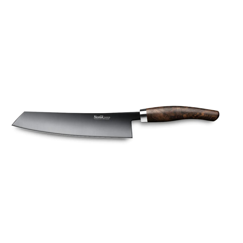 Kokkekniv Janus 240 mm-Nesmuk-Valnøtt-Kvasse Kniver